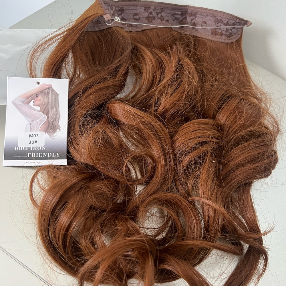 Luxurious Auburn Hair Extensions